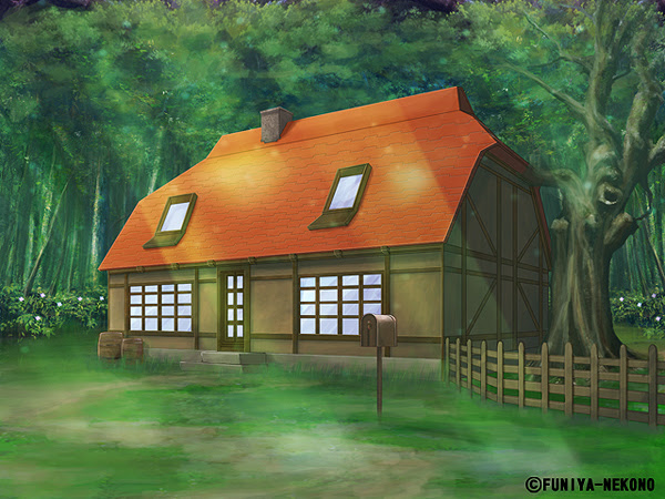 これまでで最高のファンタジー 森 の 家 イラスト スーパーイラストコレクション