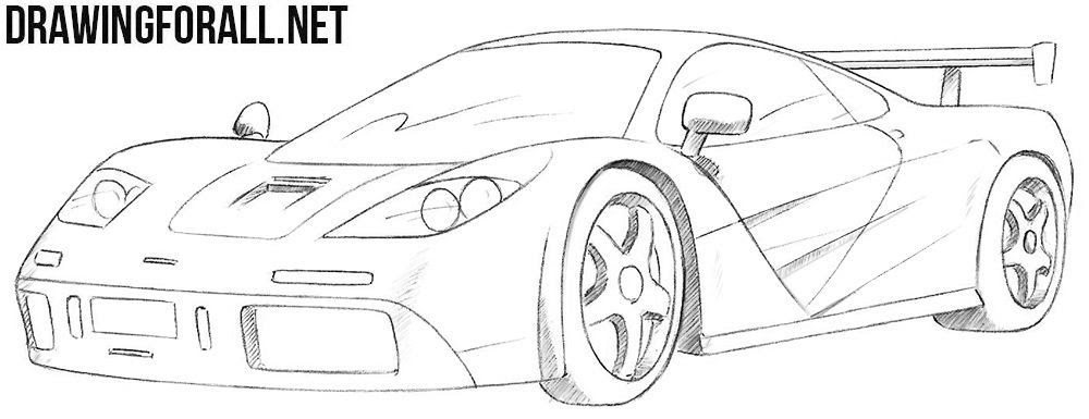 Mclaren Senna Coloring Page - Coloringqu