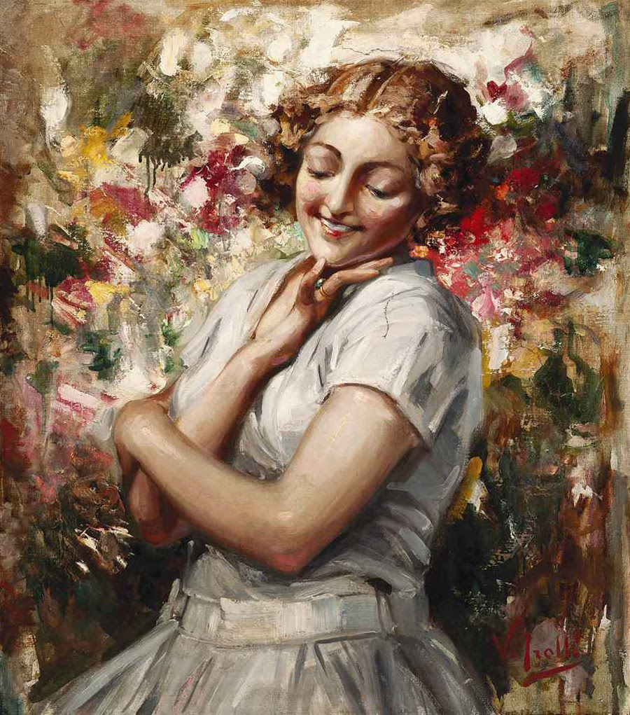 Итальянский художник Vincenzo Irolli (1860-1949)