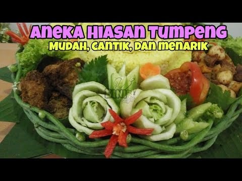 Kumpulan Contoh Hiasan Tumpeng 17  Agustusan  Hari 