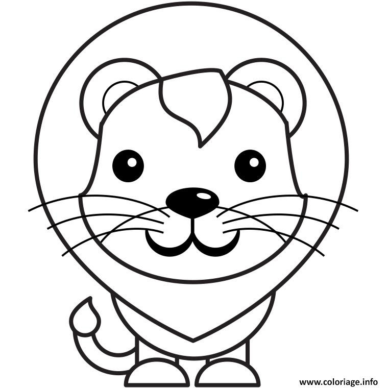 Image Lion Dessin Facile Ronnie
