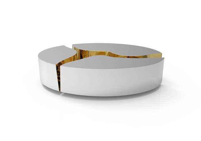 Italian round walnut and brass centre table by carlo de carli. Modern Center Tables For Luxury Living Rooms