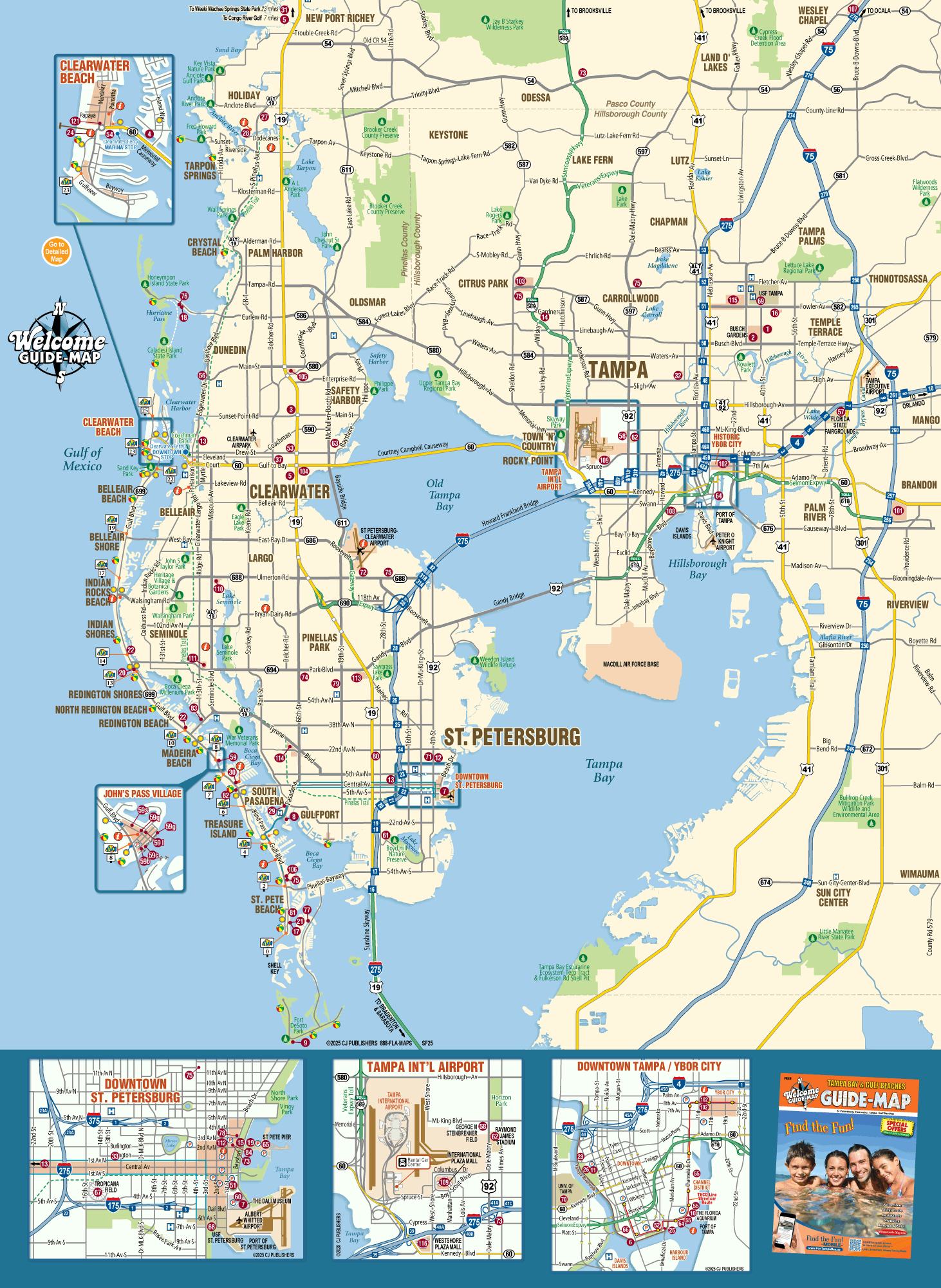 Plus, skip most tickets lines. Map Of Tampa Bay Florida Welcome Guide Map To Tampa Bay Florida Tampa Bay Florida Map Now Online