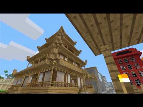 Minecraft Building Ideas: Japanese House