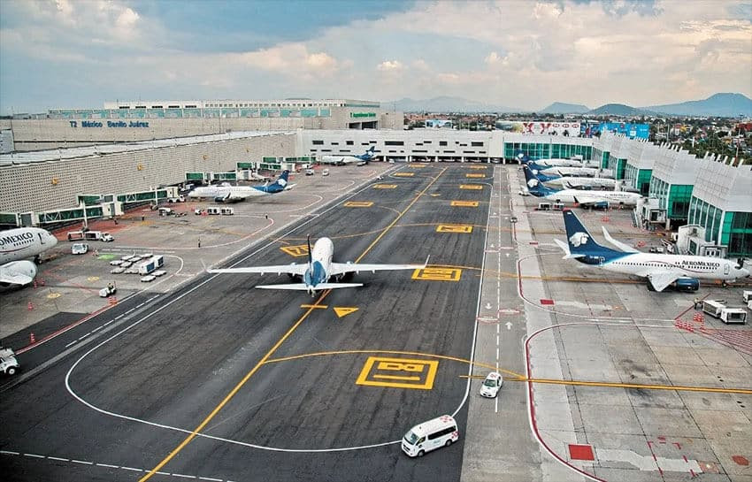 Government to limit flights at AICM; announces 600 million pesos for Terminal 2