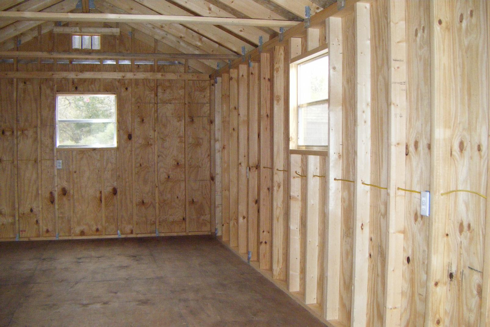 4×8 shed plans free : loafing shed – building a horse shed