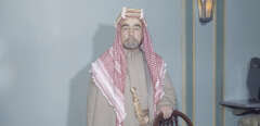 King Abdullah I of Jordan (1882 - 1951) in London, England in 1947. (Photo by Keystone/Getty Images)