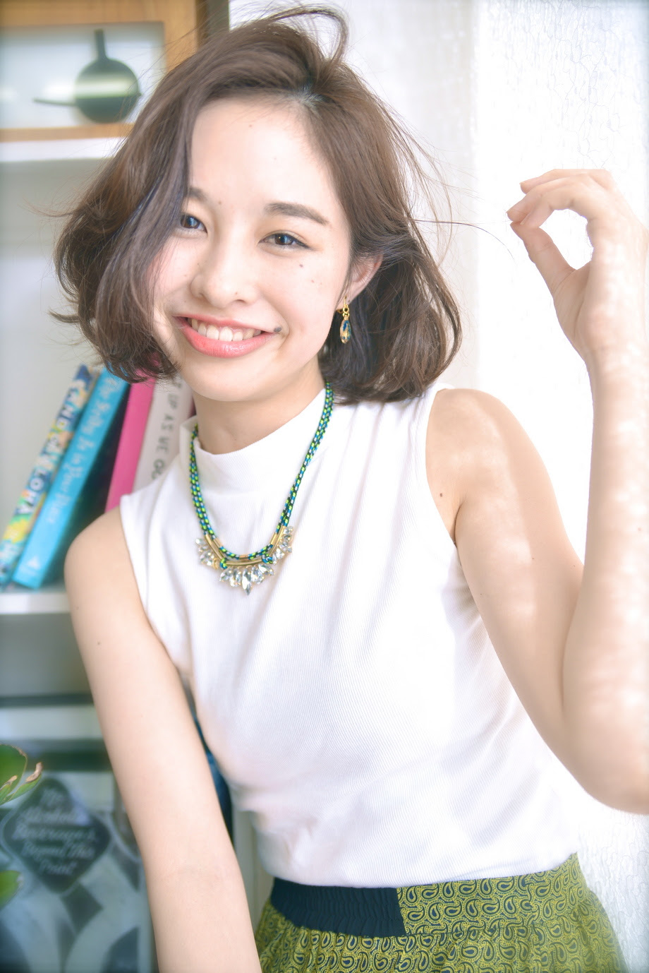 髪型 人気 ワンレン Keti Gurieli