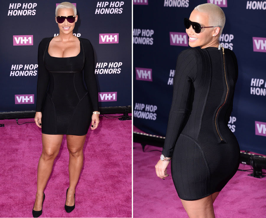 Amber Rose puts on a busty display 