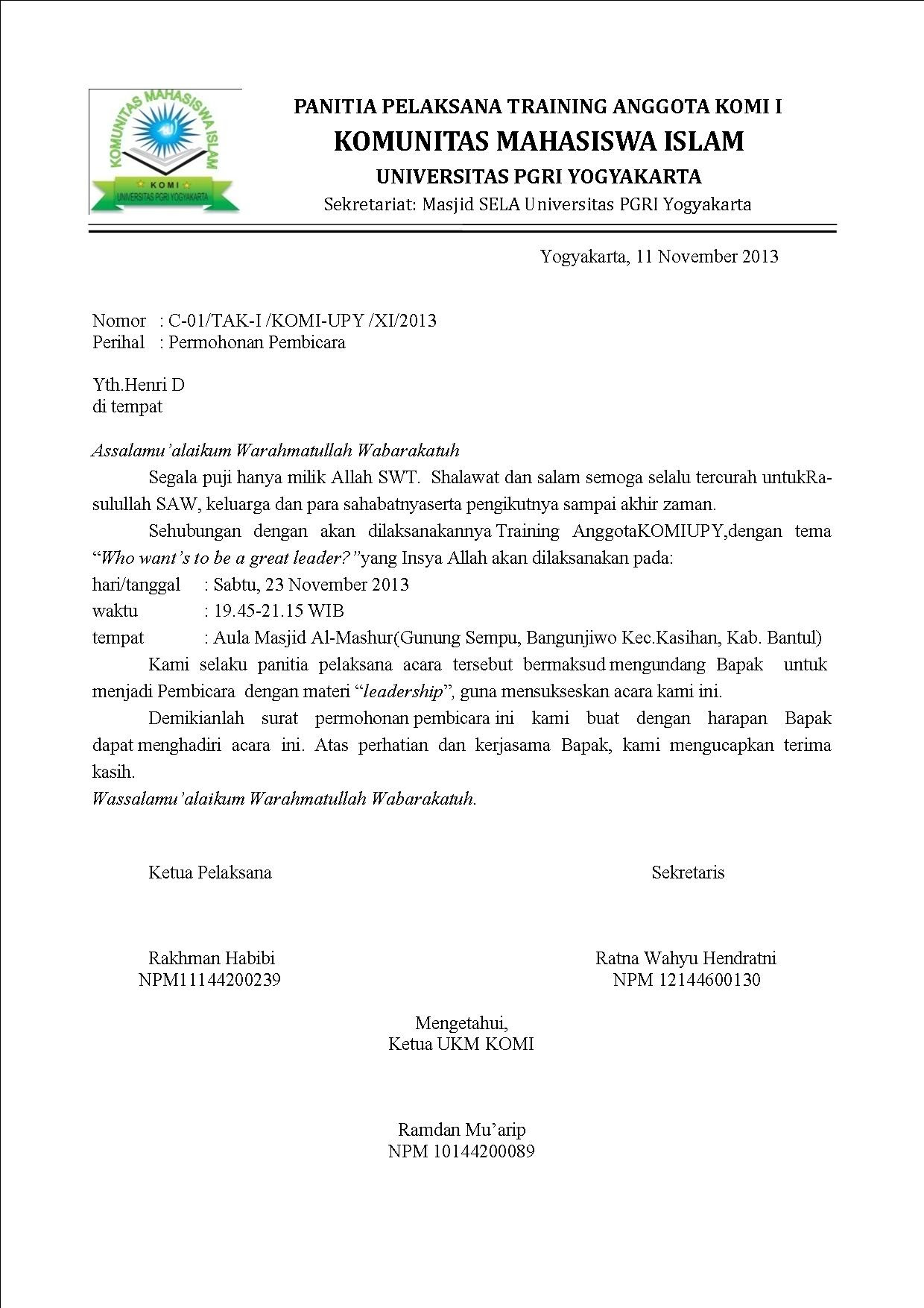 Contoh Dialog Invitation Untuk 3 Orang Vienna Shopping Victim