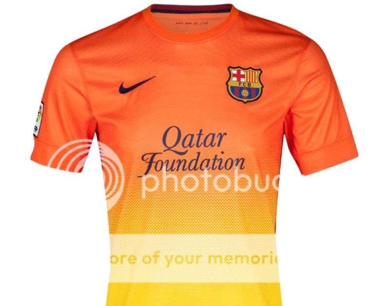  Baju  Bola  Away Barcelona  FC  Kode A4 Baju  Tim Bola  Murah