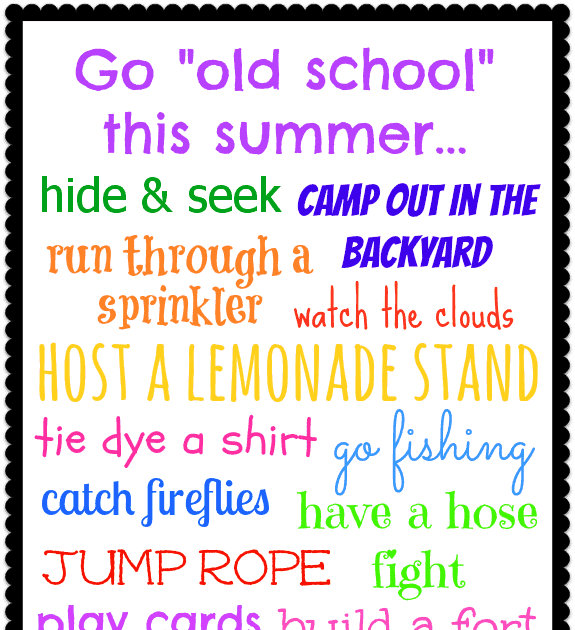 Printable Summer Quotes For Kids - 33 Summertime Quotes Printables For
