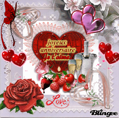 Joyeux Anniversaire Mon Coeur Gif