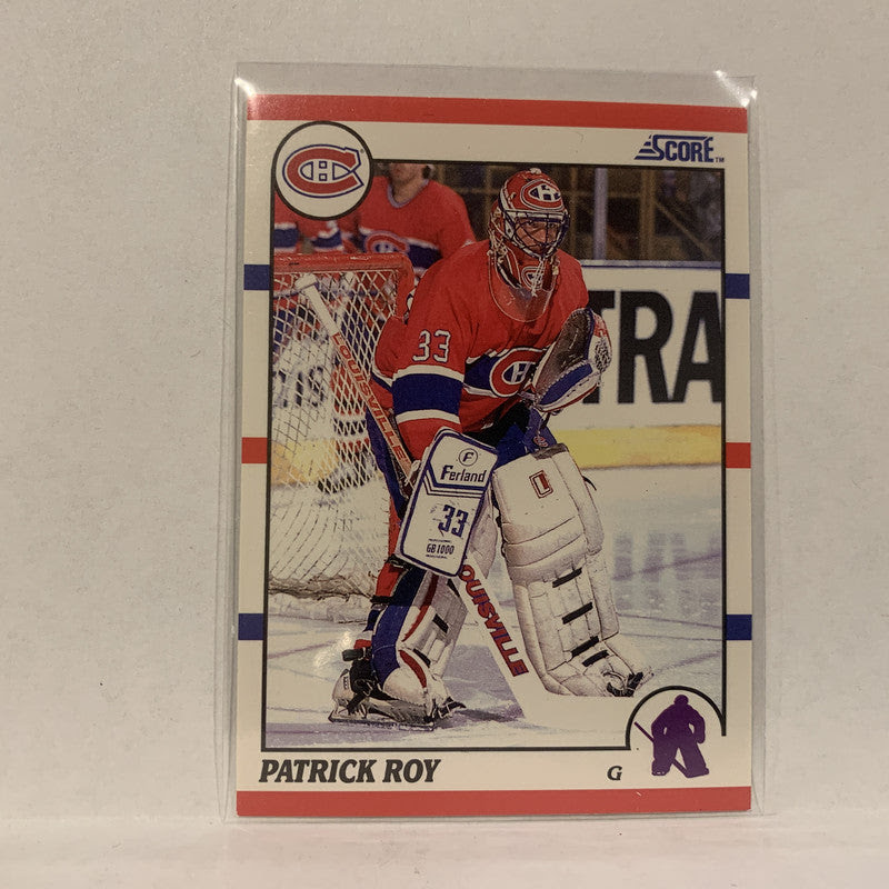 Score 1990 collector set nhl hockey premier edition sealed box of cards lindros. 10 Patrick Roy Montreal Canadiens 1990 91 Score Hockey Card A2f Gwynnsportscards