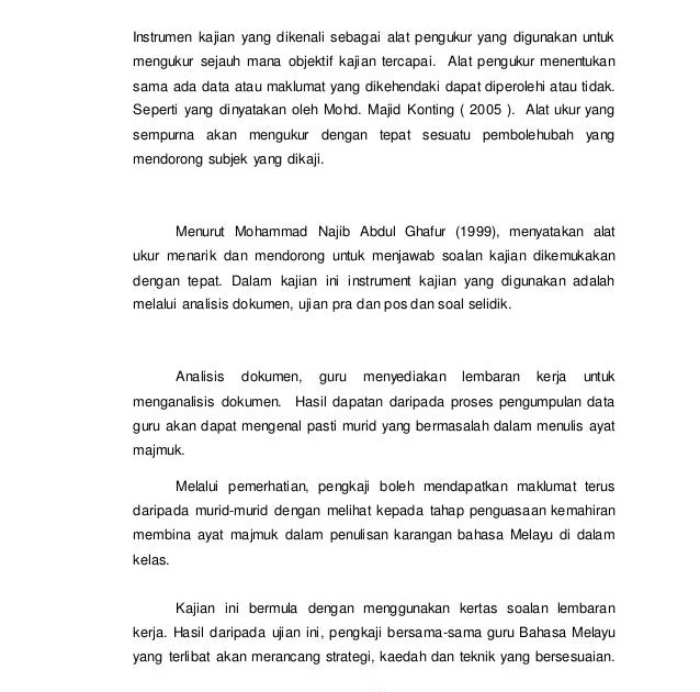 Contoh Format Soalan Soal Selidik - 2 Kebaya