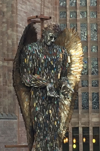 The joy of knives out is in the dexterity with which rian johnson constructs his mystery machine. Meet The Knife Angel Uncovered