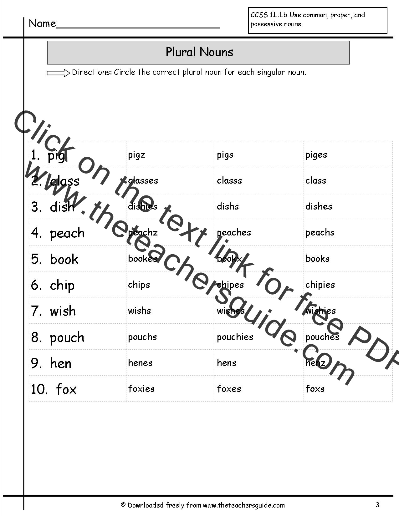 35 1st grade nouns worksheet worksheet project list