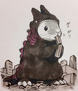 無料イラスト画像 元のゴジラ 可愛い イラスト