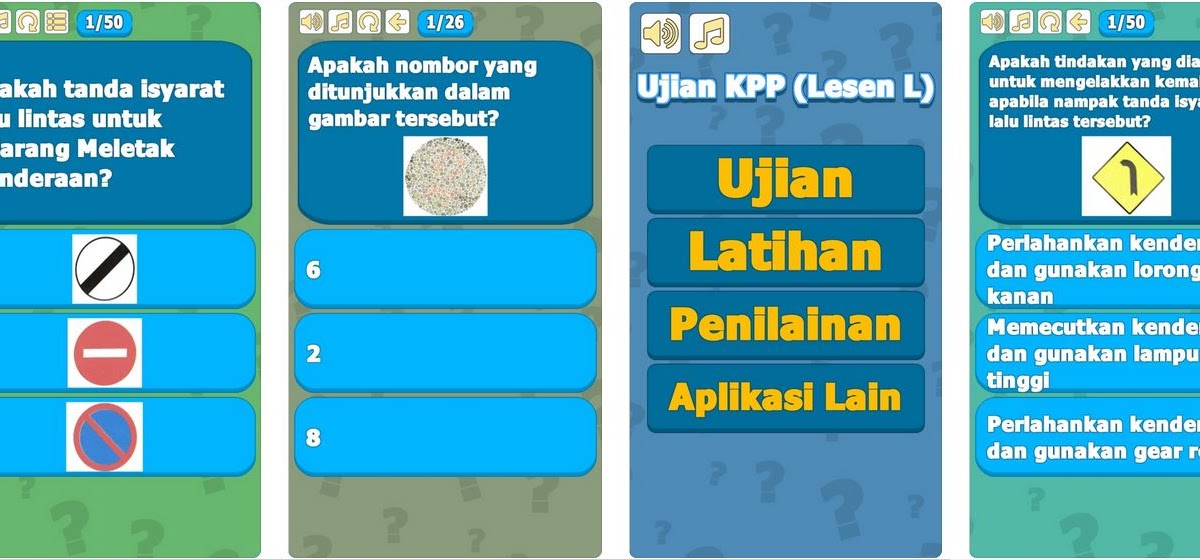 Contoh Soalan Ujian Komputer Lesen Memandu Bahagian C 