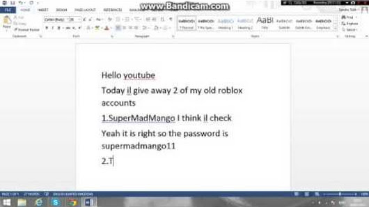 Free Account And Password Roblox Jie Roblox How To Get Free Robux - roblox new account free