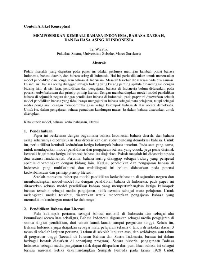 Contoh Artikel Penelitian Pendidikan - Simak Gambar Berikut