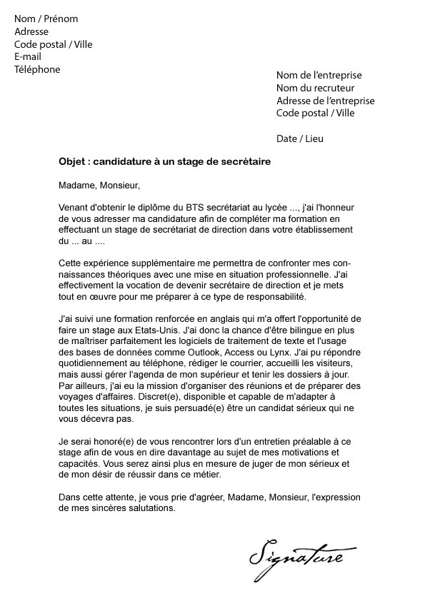 Lettre De Motivation Vacation Etudiant Infirmier - Soalan ah