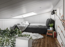 La casa apenas tiene 24 m2