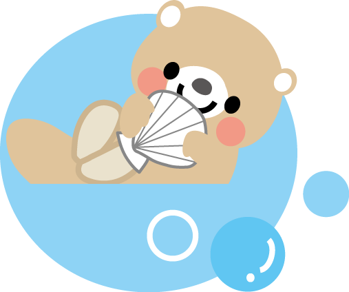 最高の動物画像 最高のかわいい らっこ かわいい ラッコ イラスト