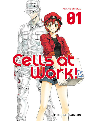 Entrevista a Ed. Babylon / J. Bolado sobre el manga Hataraku Saibo / Cells at Work de Akane Shimizu.