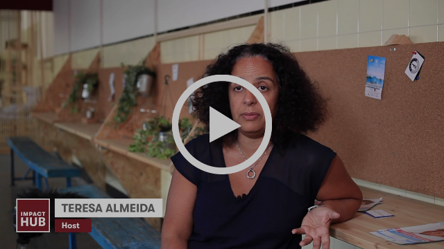 Teresa Almeida, Daily Host at Impact Hub Lisbon