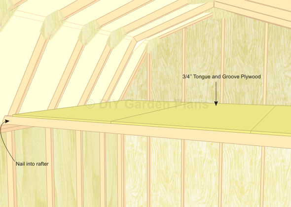 gerry woodworkers: tell a 10x12 shed plans with loft