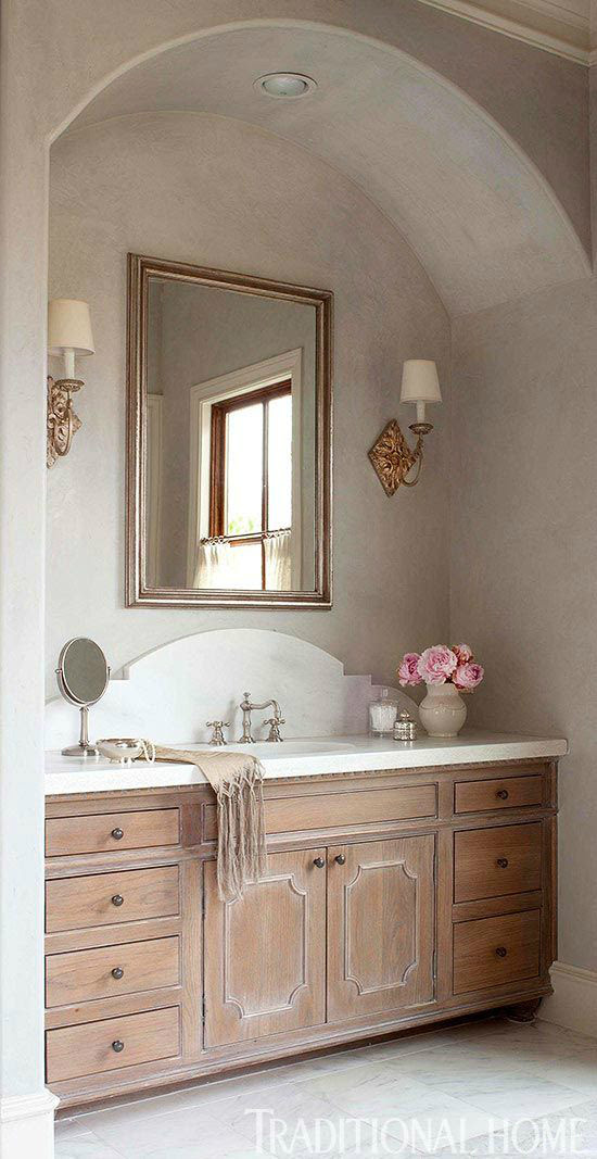 Upcycle a cow trough as a bathroom to make it cooler, you can decorate the vanity with green plant or unique vases. 26 Bathroom Vanity Ideas Design Vanities Decoholic