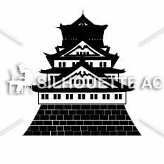 動物画像無料 トップ100 大阪 城 イラスト