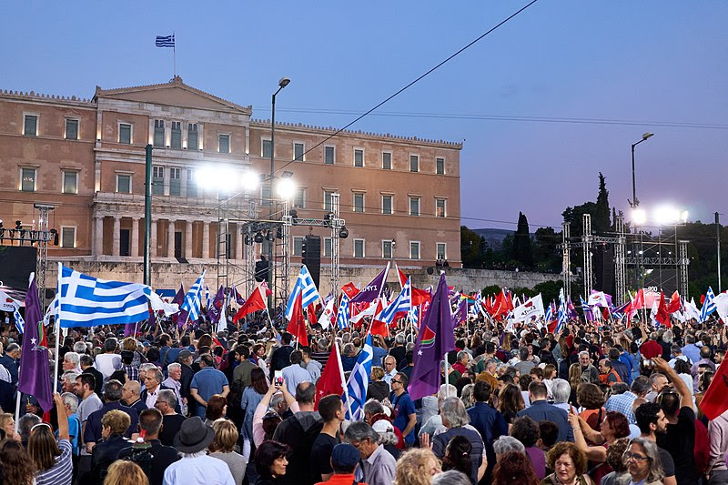 Syntagma Square on May 24 2019