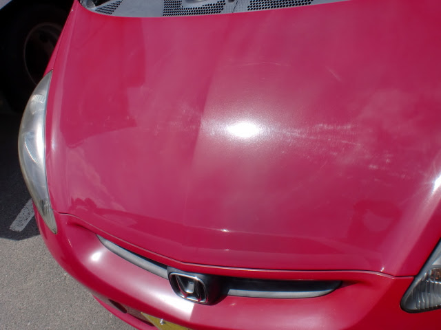 車 青色 色褪せ Kuruma