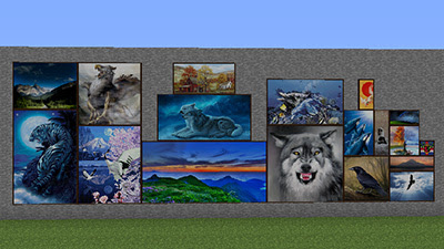 ほとんどのダウンロード Minecraft 絵画 Mod ベストコレクション漫画 アニメ
