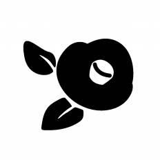 動物画像無料 100 Epic Best椿 イラスト フリー 白黒