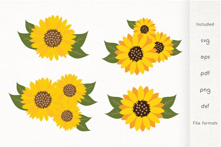Download Sunflower Svg Free Download - Free Layered SVG Files