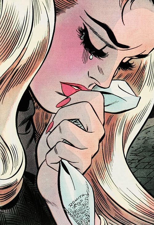 An index page listing anime of the 1950s content. Pretty Drawing Illustration Art Hair Girl Sad Vintage Cartoon Makeup Blonde Comic 1950s Crying Nails Retro Sketch Details Comics Cry Woman Sob Tears Make Up Lagrimas 3 Weep Vertical Popart Hankerchief