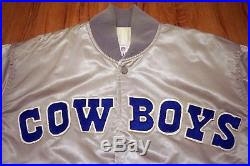 Shop our selection of vintage today! Nfl Vintage Silver Dallas Cowboys Starter Size L Satin Jacket Dallas Cowboys Used