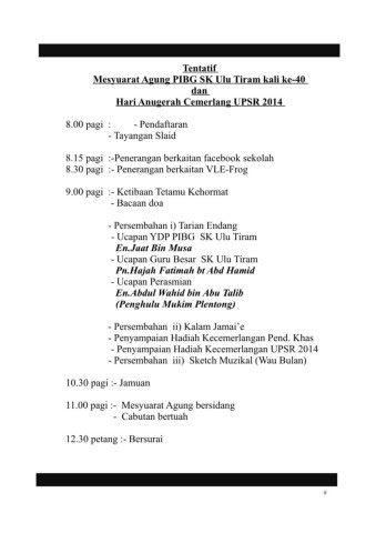 Los horarios de oración de hoy en ulu tiram comenzarán en 05:45 (imsak) y finalizarán en 20:27 (icha). Buku Program Pibg 2017 Flip Ebook Pages 1 32 Anyflip Anyflip