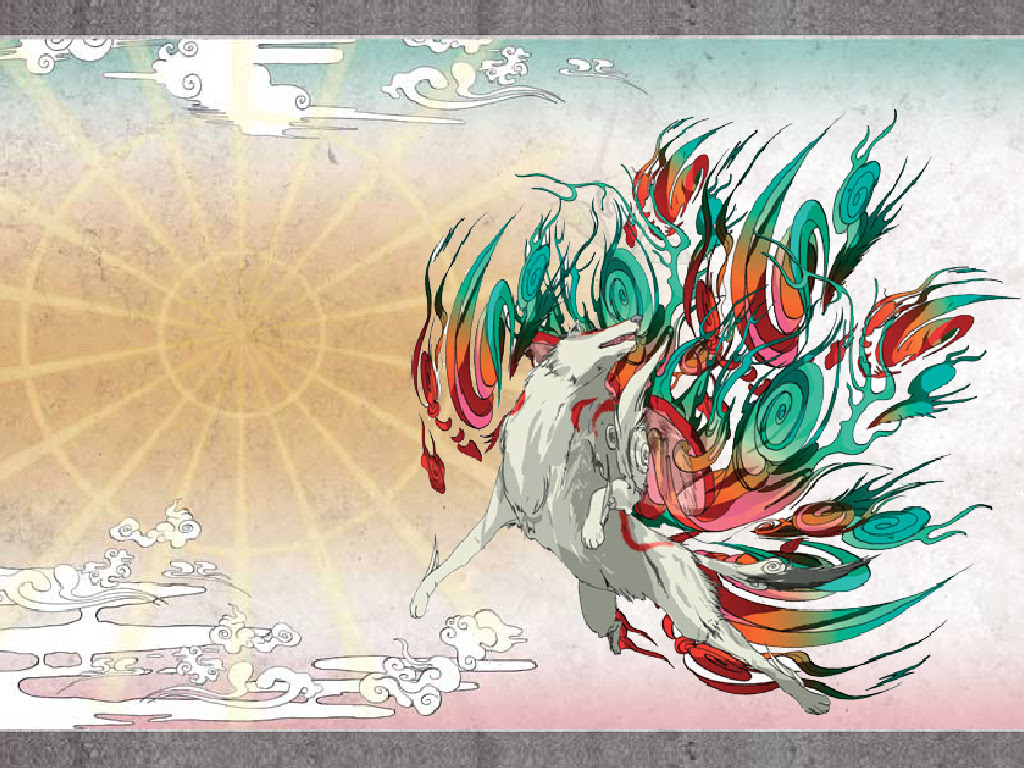 ロイヤリティフリー大神 壁紙 最高の花の画像