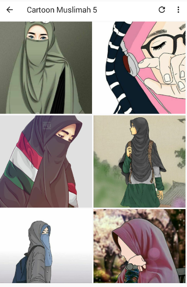 Gambar Kartun Muslimah 5 Orang Sahabat Aires Gambar