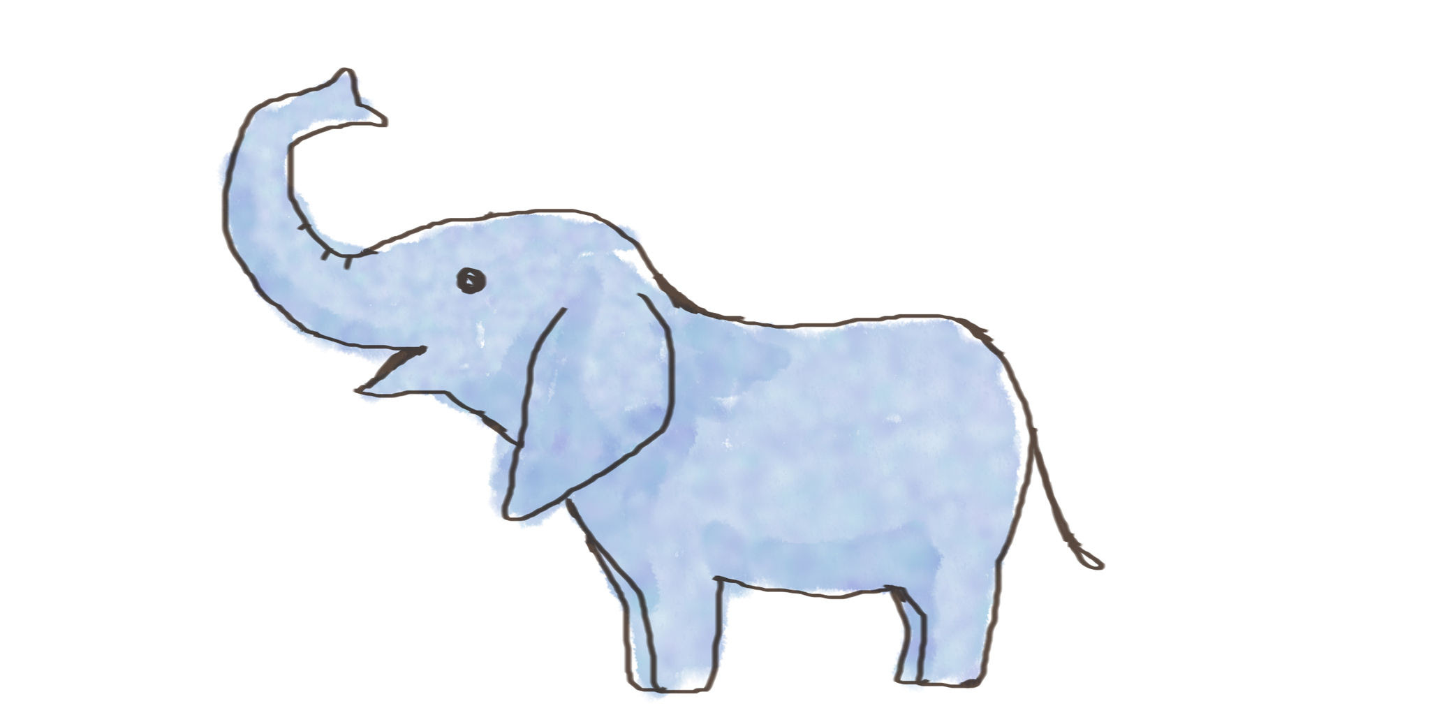 すべての動物の画像 ベスト象 イラスト 書き方