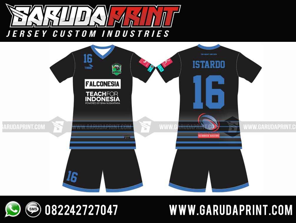  Desain  Kaos  Bola  Biru Hitam Desain  Kaos  Menarik