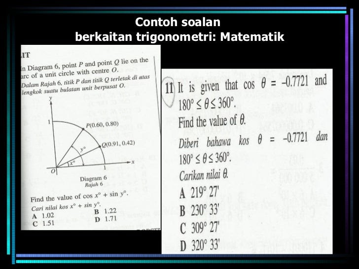 Cara Menjawab Soalan Matematik Tambahan Tingkatan 4 