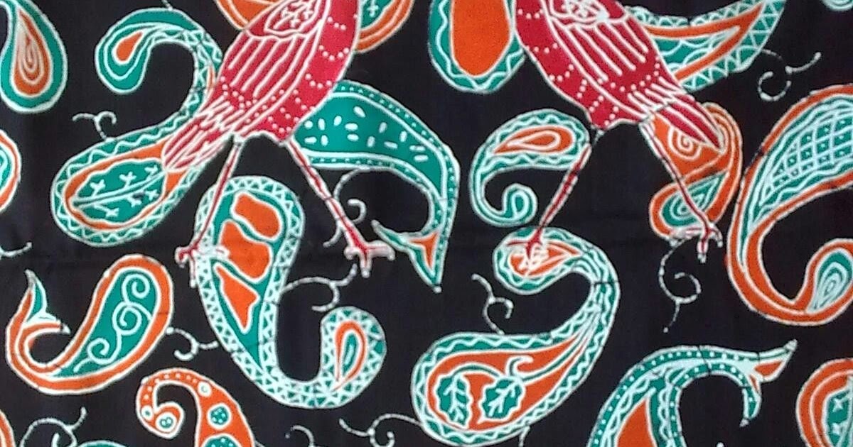 Nama Batik  Motif Daun  Batik  Indonesia