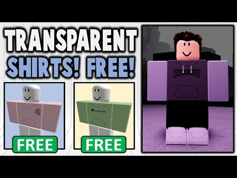 Transparent Shirt Template Roblox 2019 Revealing Robux Codes Free - free shirt roblox template