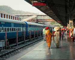 Haridwar train station, India