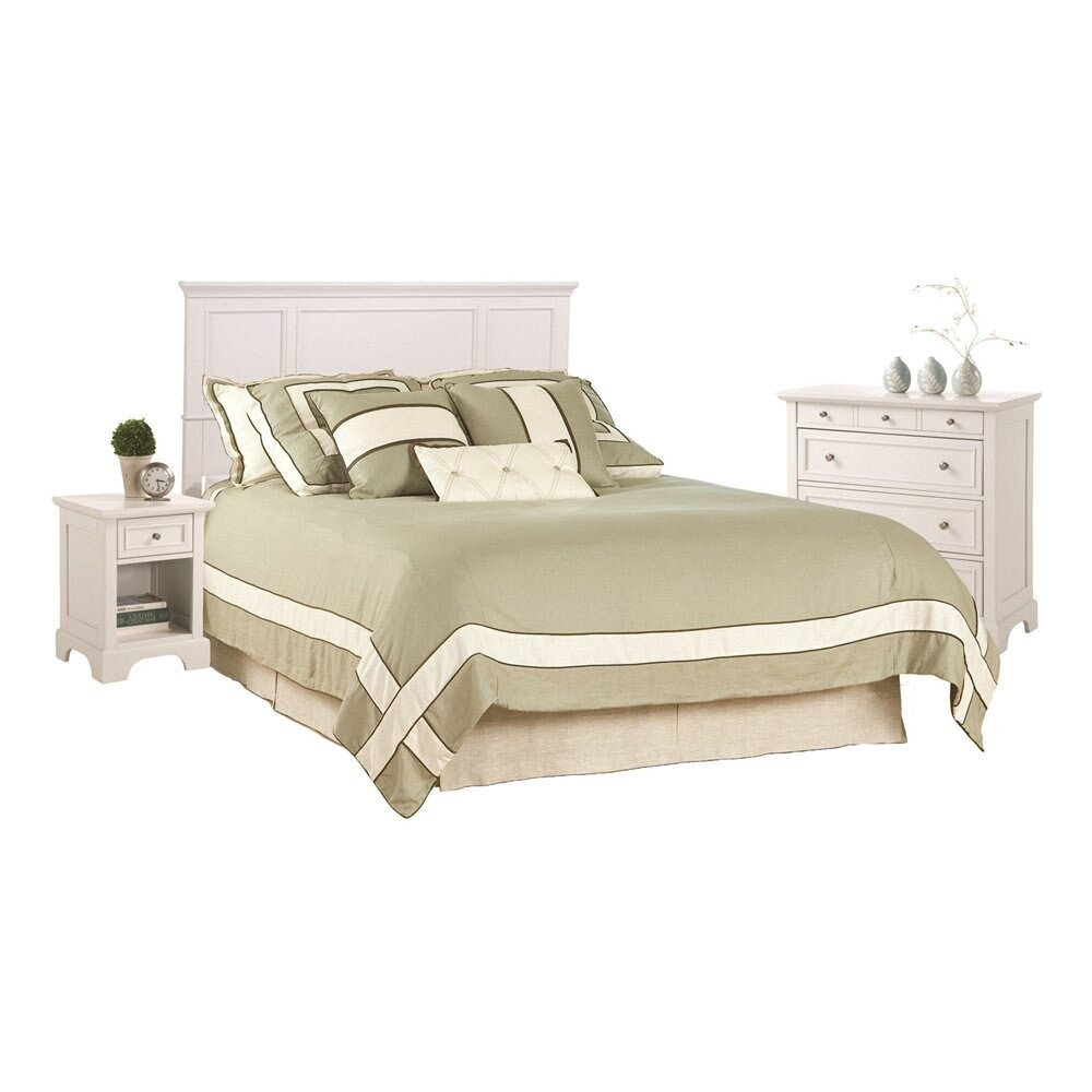 Katy furniture is proud to offer credit check financing through synchrony bank and no credit needed financing through acima. Home Styles Naples White Queen Bedroom Set In The Bedroom Sets Department At Lowes Com